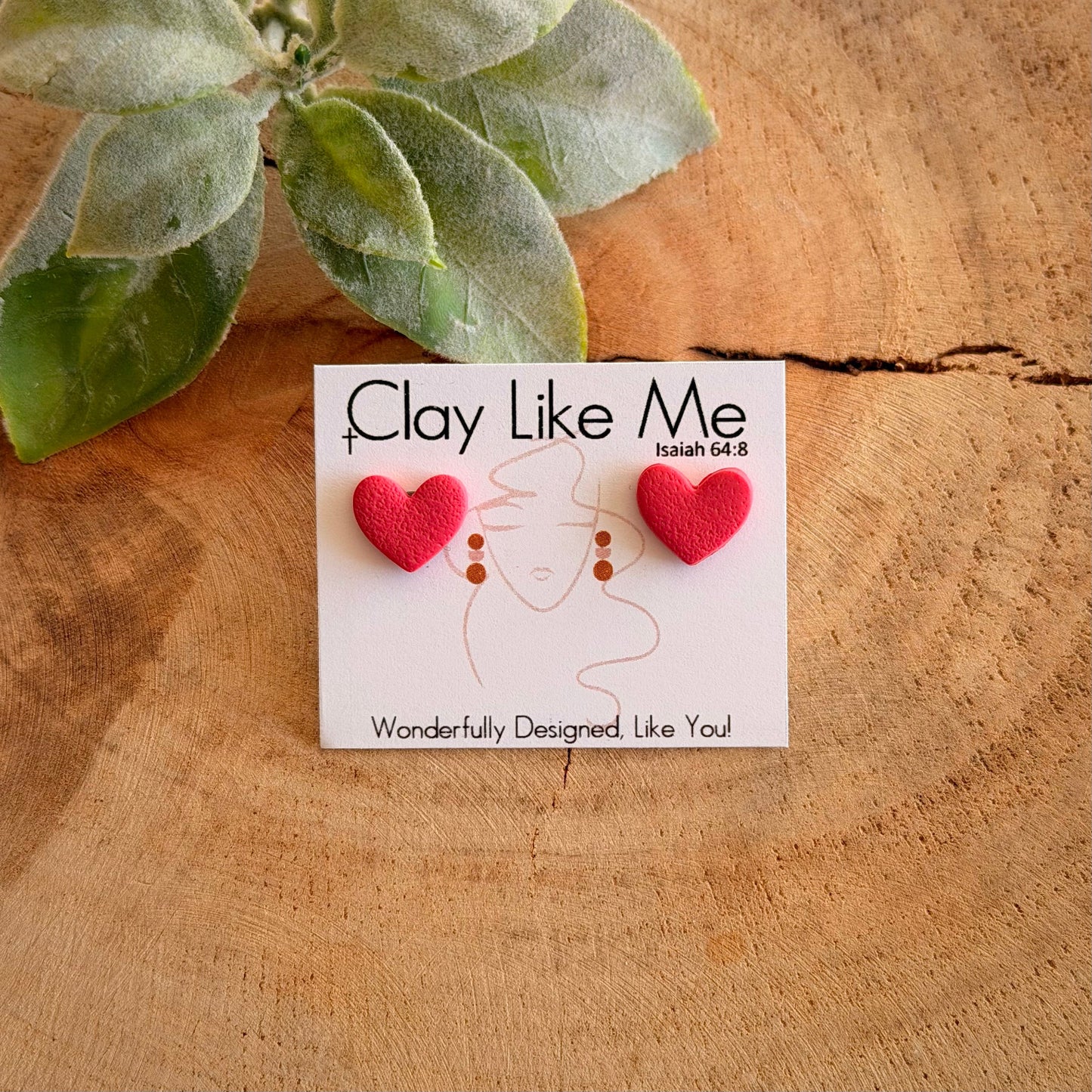 Mini Heart Studs (multiple colors)