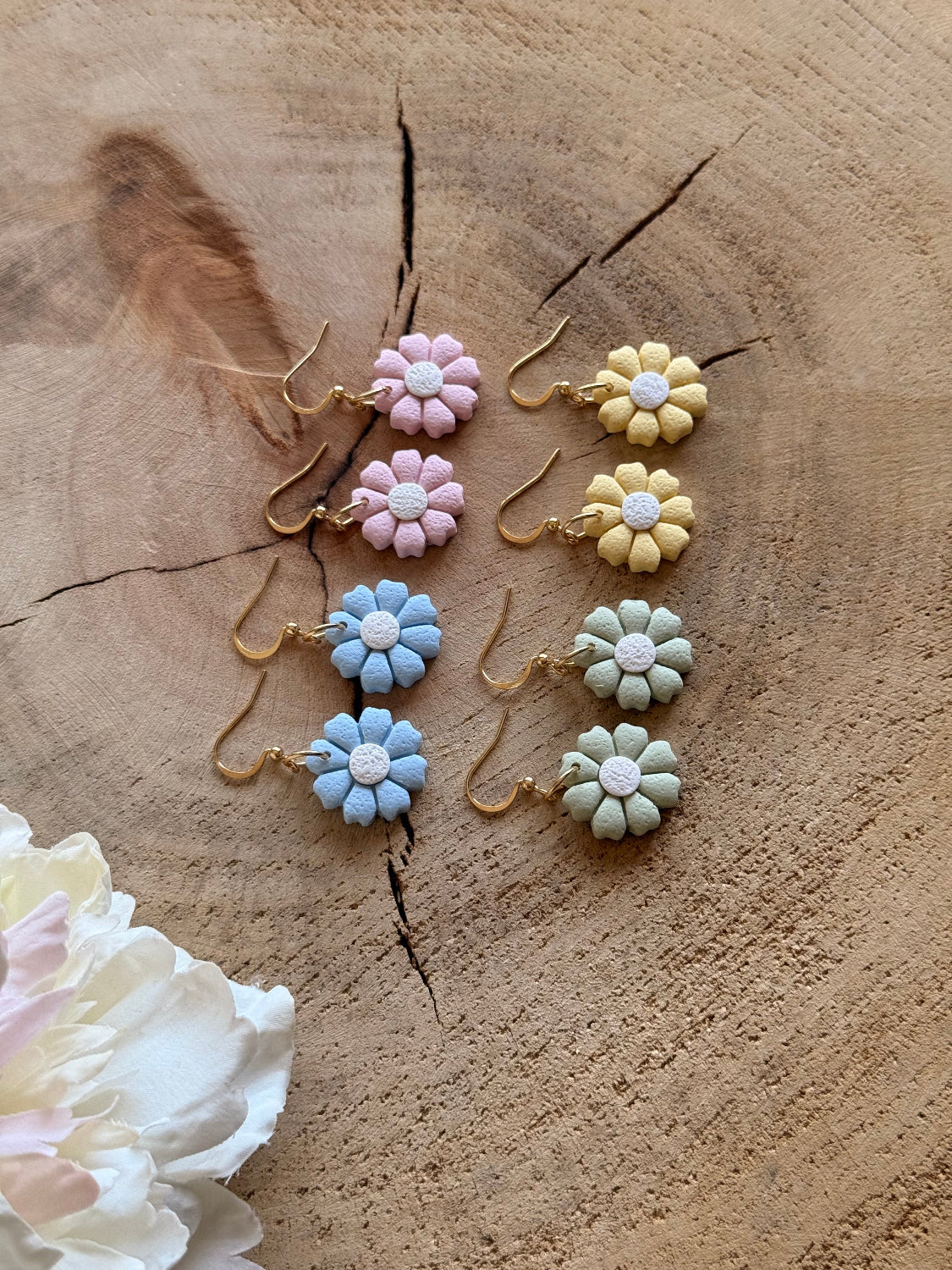 Petite Flower Dangles