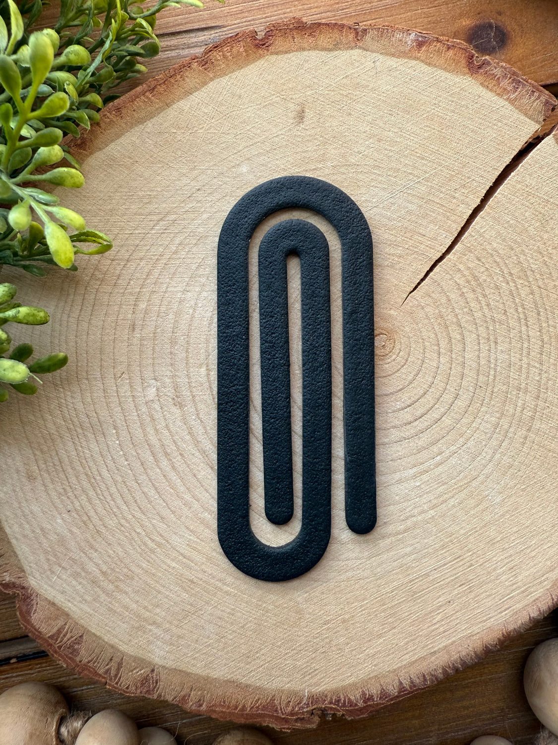 Paperclip Clay Bookmark