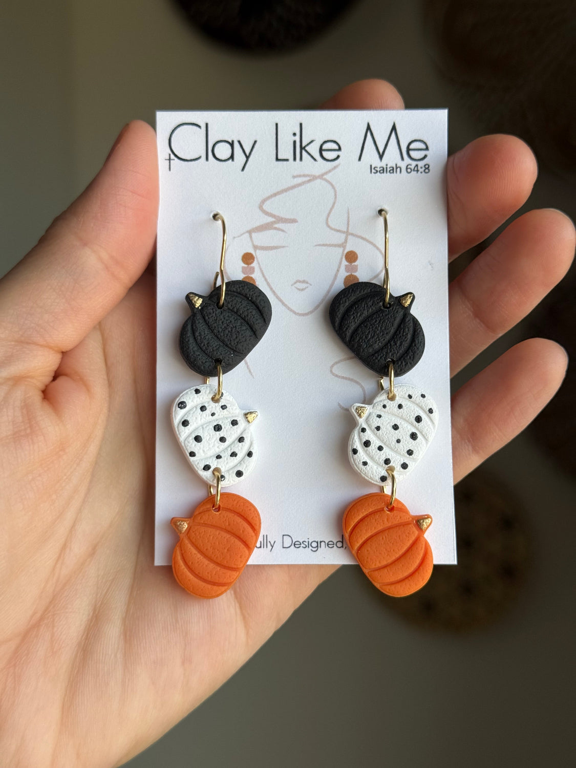 Three Fall Pumpkins (multiple colors)