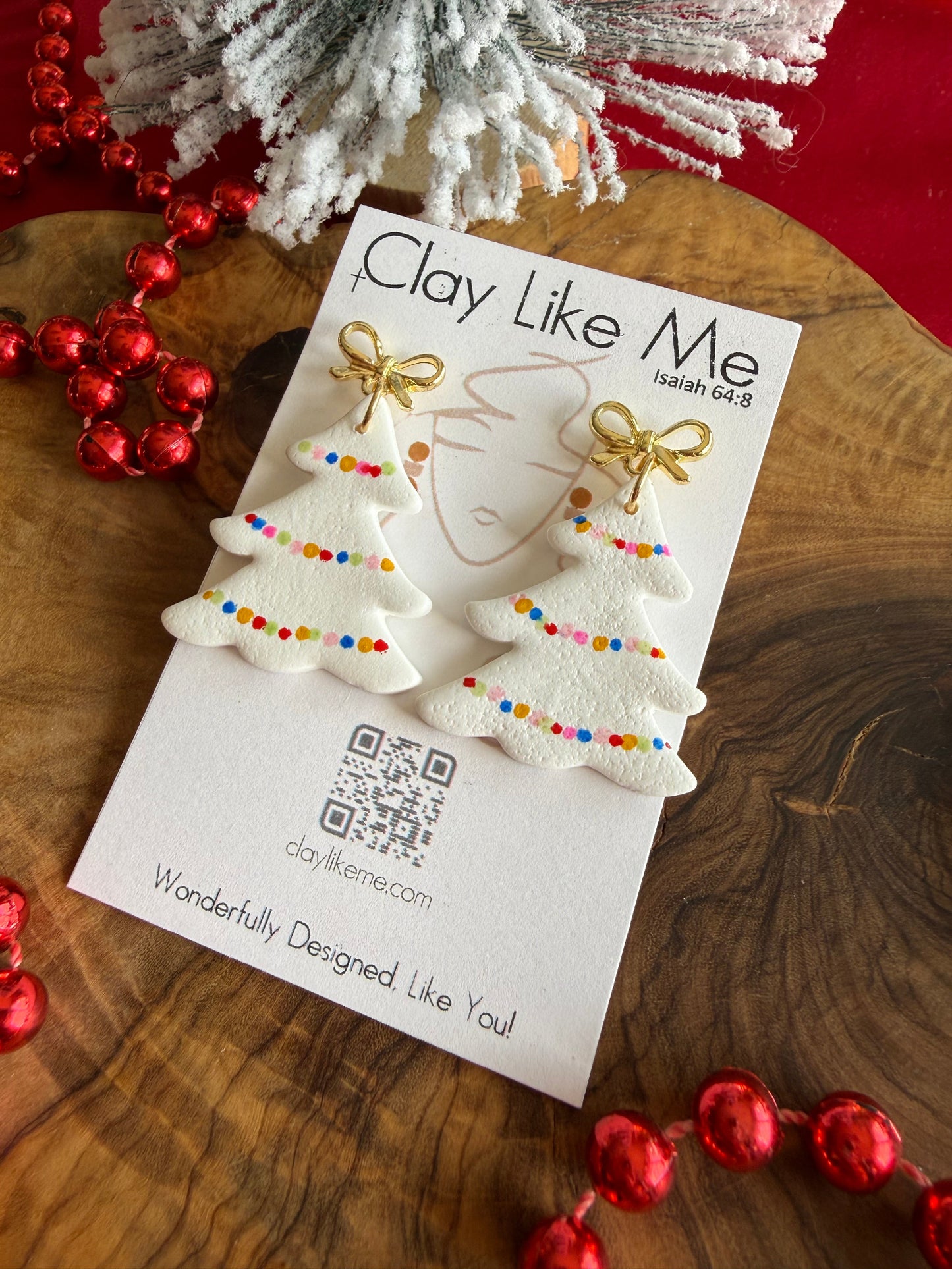 Candy Dot Christmas Trees