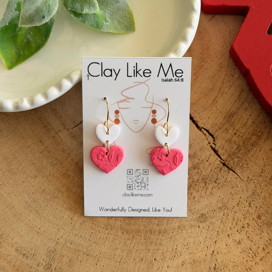 Mini Heart Dangles (multiple colors)