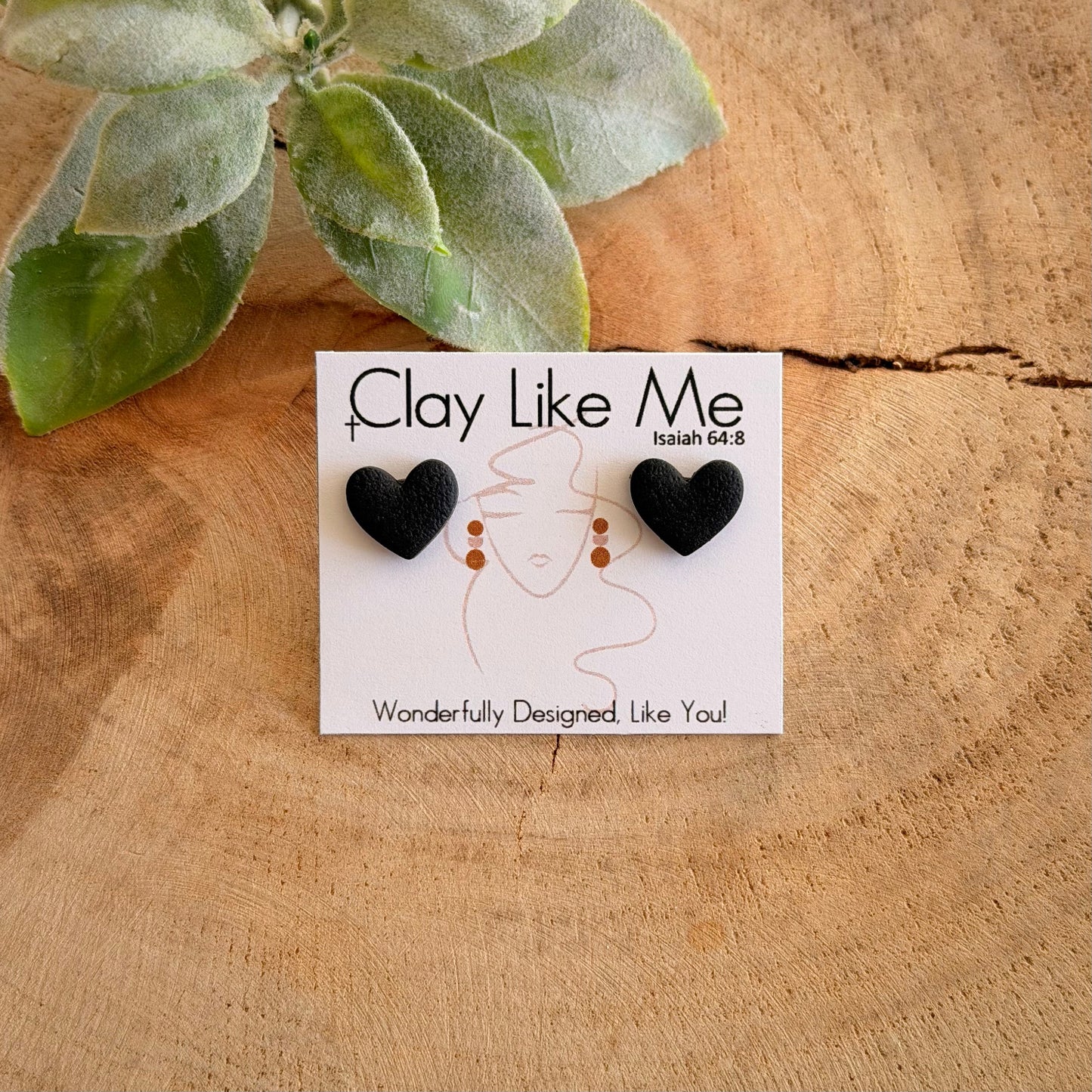 Mini Heart Studs (multiple colors)