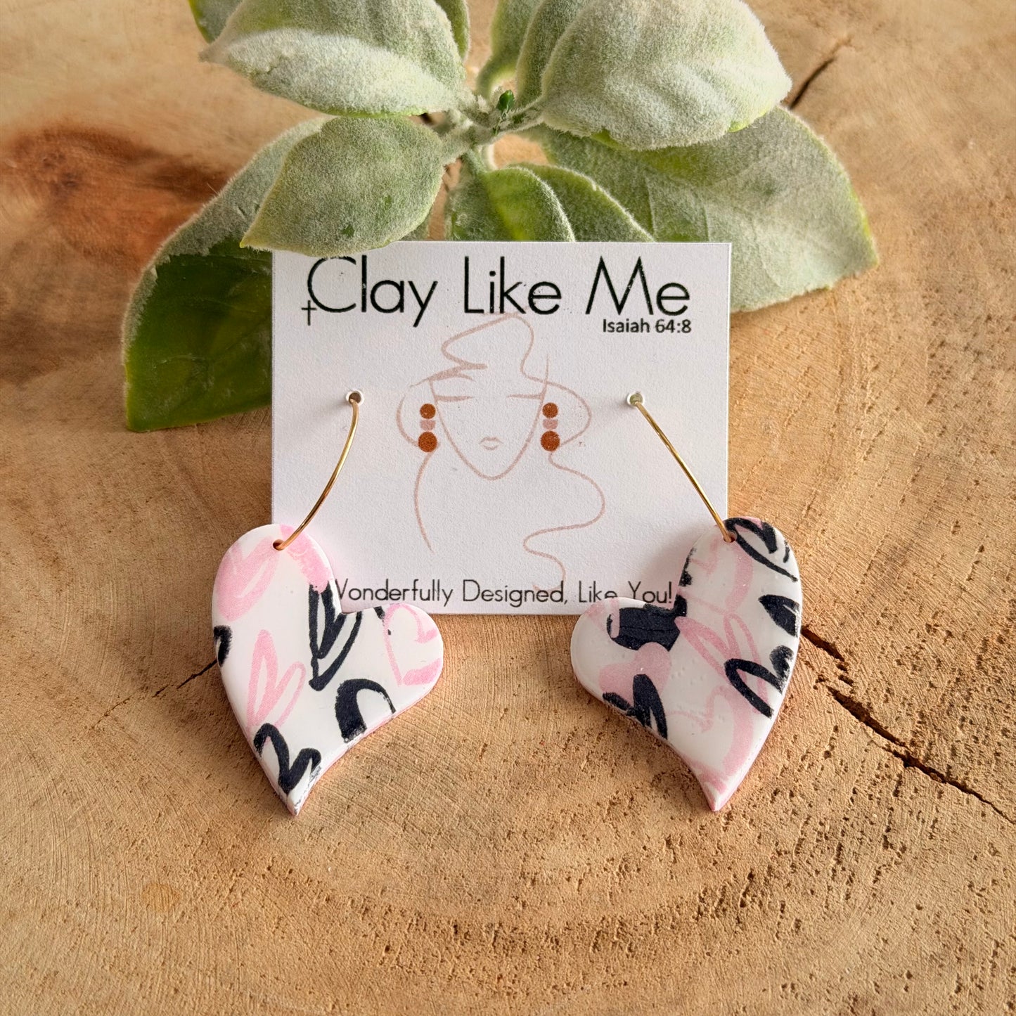 Berry Blush Hearts