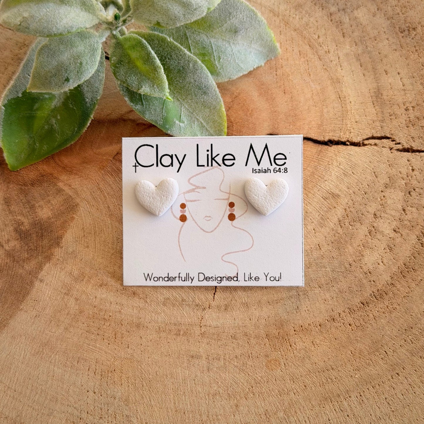 Mini Heart Studs (multiple colors)
