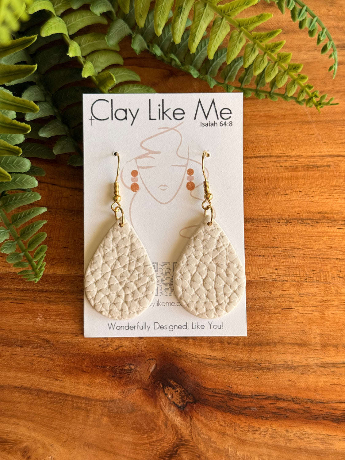 Leather Teardrop (multiple colors)