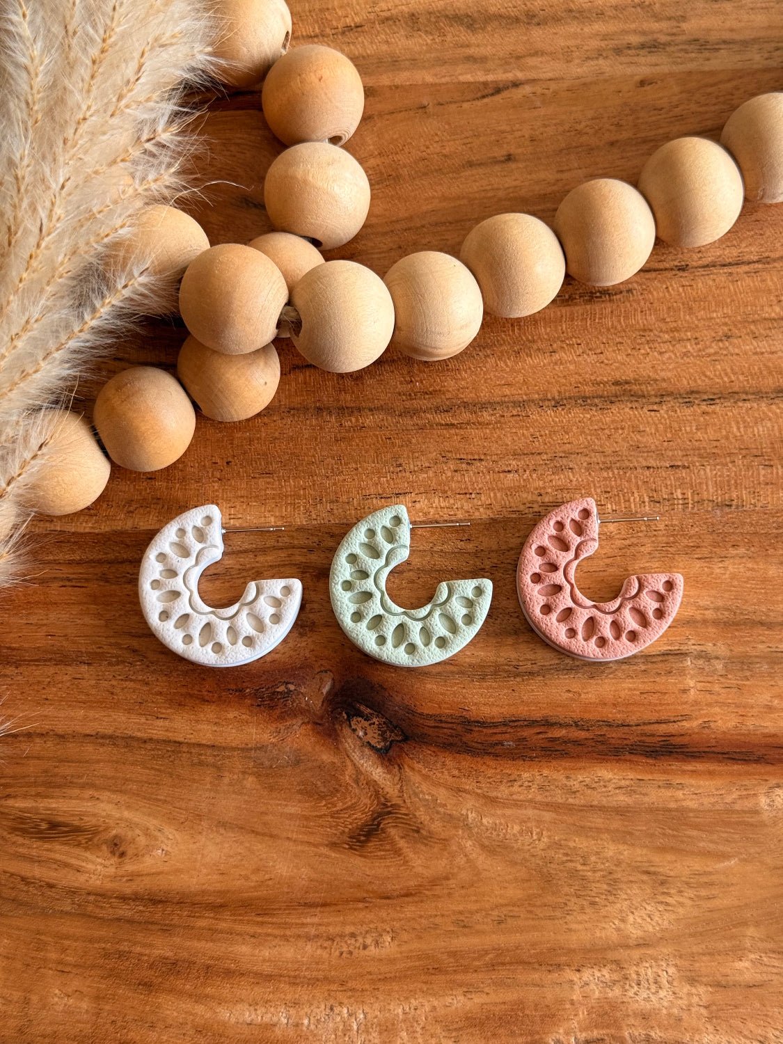 Two-Toned Statement Hoops
