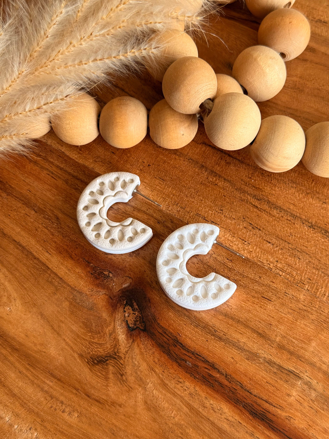 Two-Toned Statement Hoops