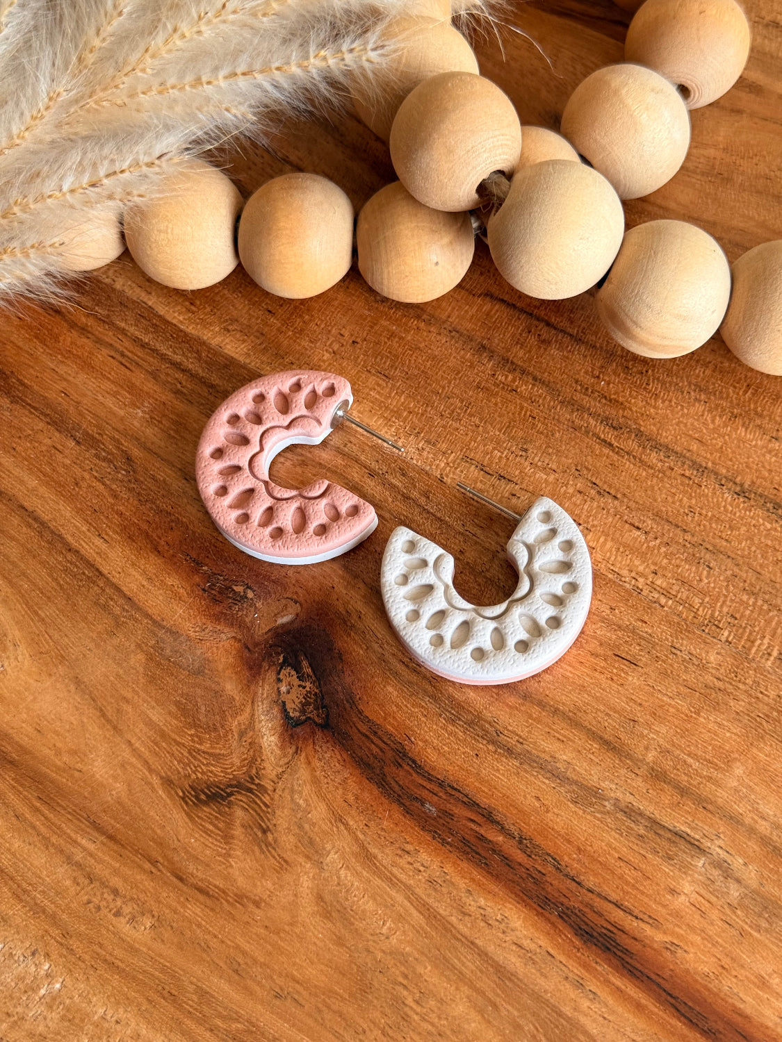 Two-Toned Statement Hoops