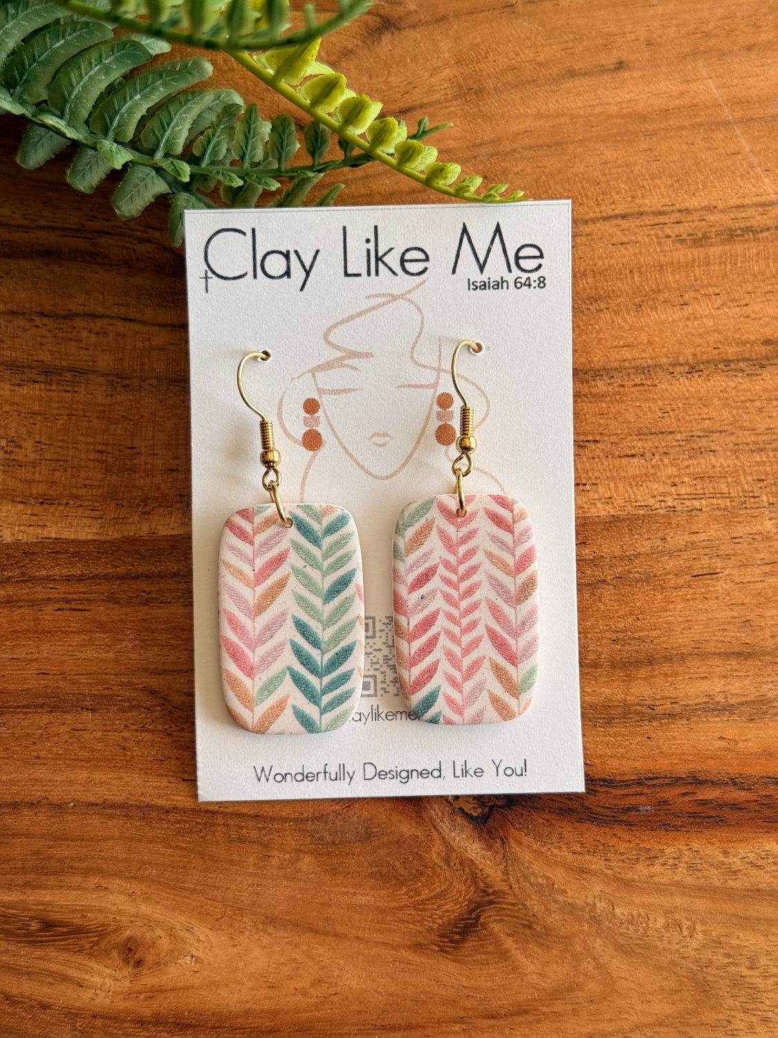 Pastel Herringbone