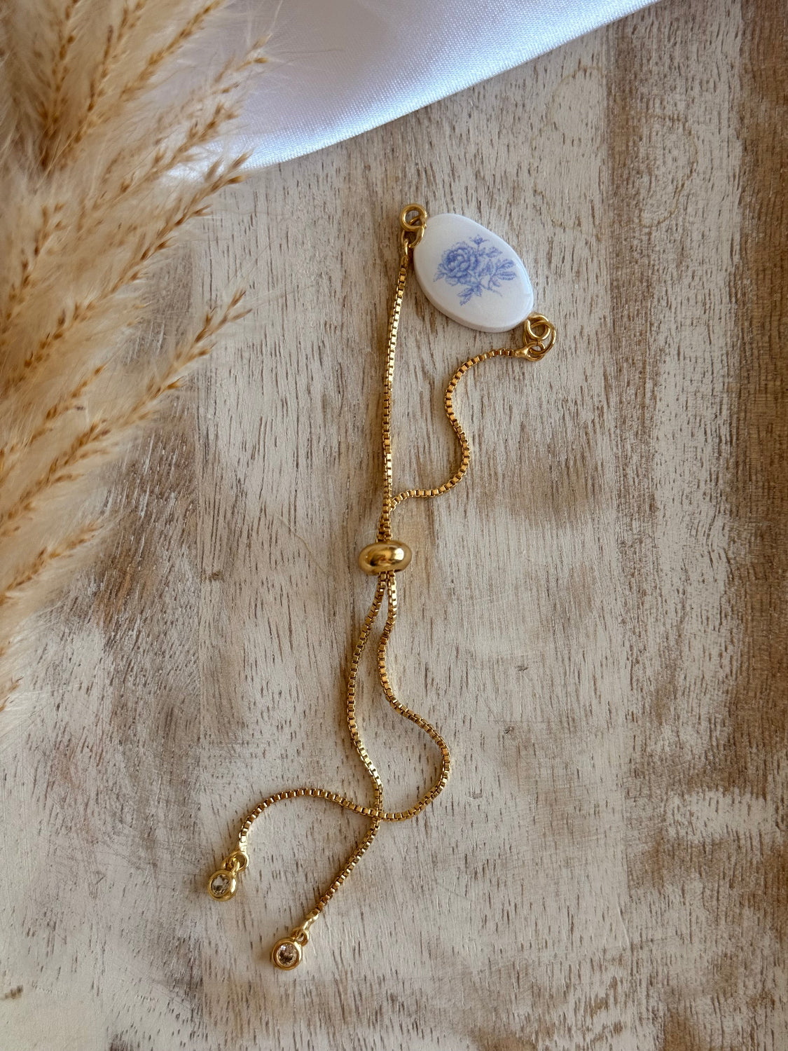 Blue Vintage Flower