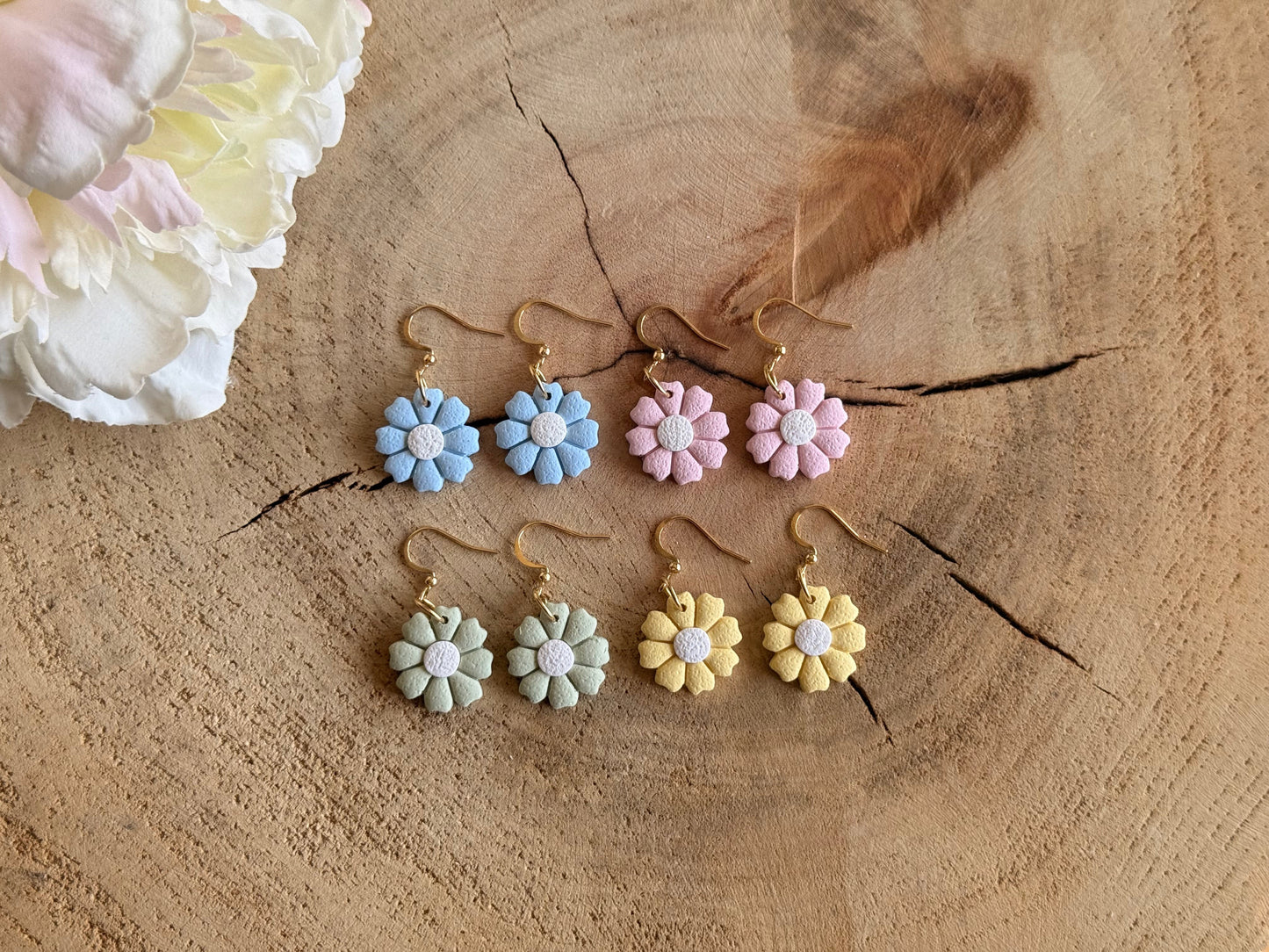 Petite Flower Dangles