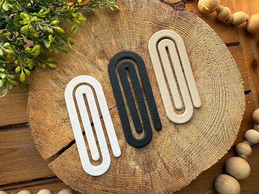 Paperclip Clay Bookmark