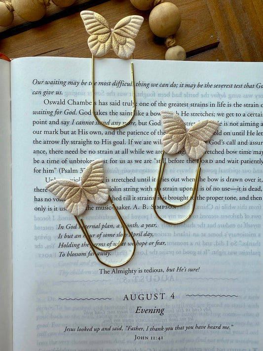 Butterfly Paperclip Bookmark