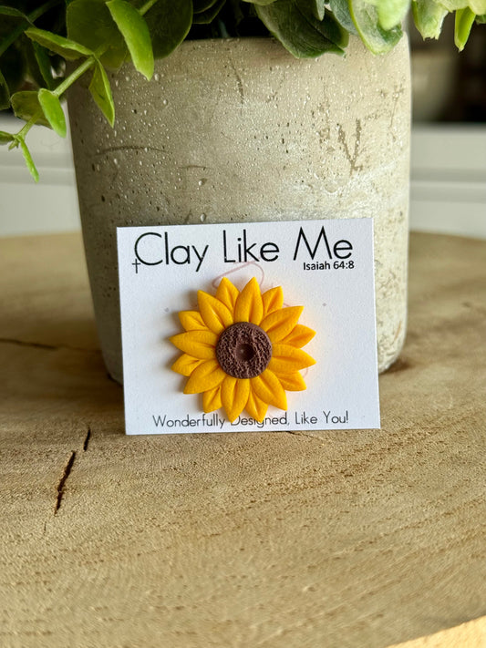Sunflower Pin